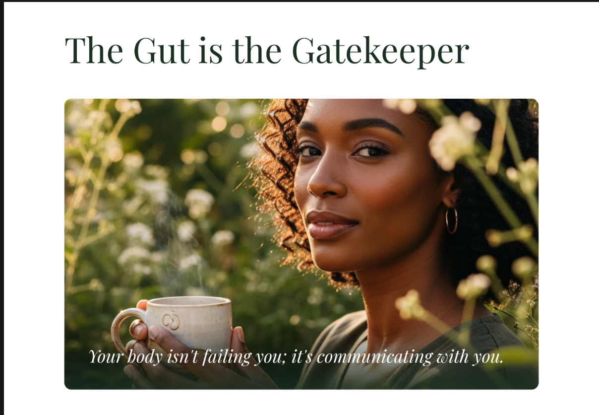 The Gut First Blueprint